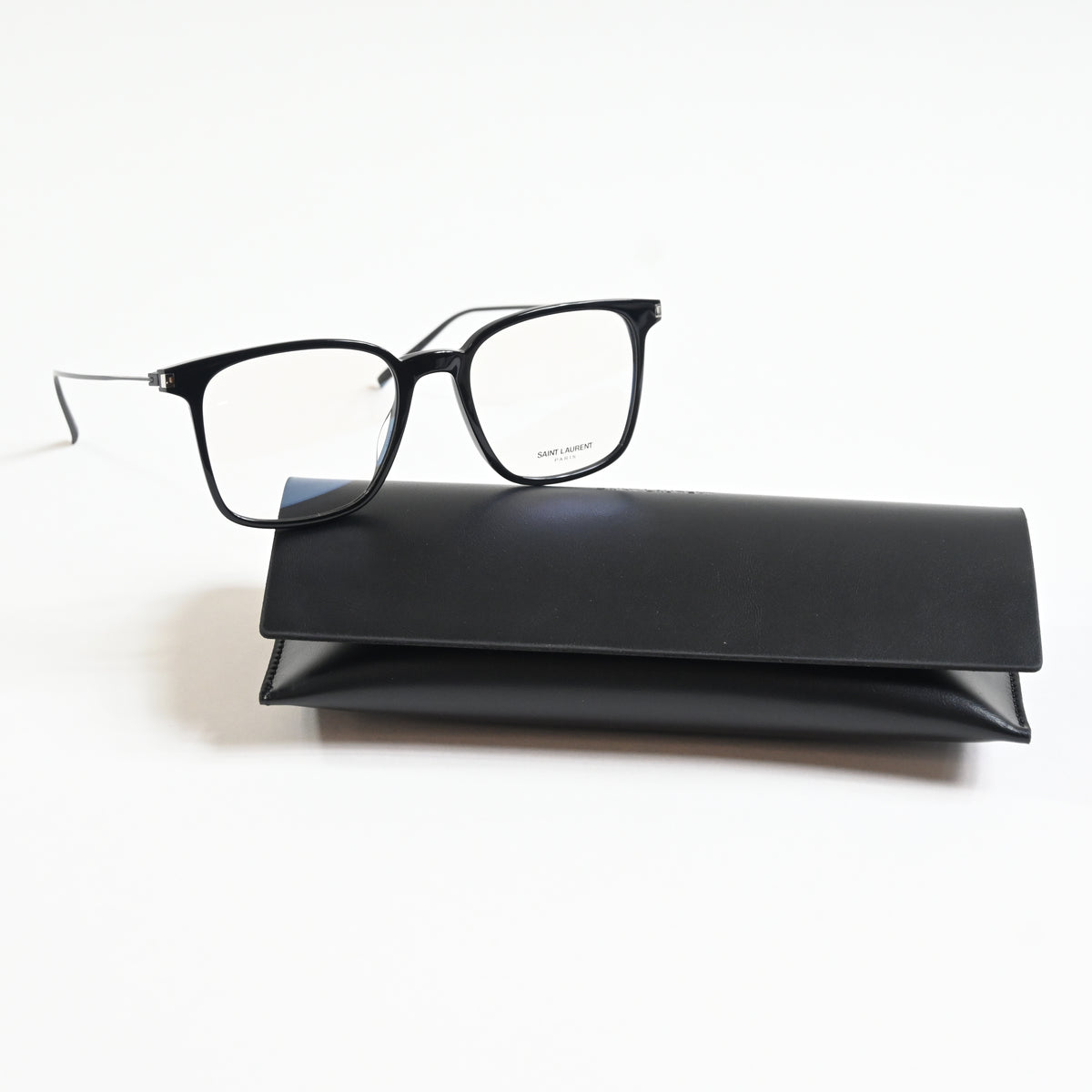 Yves Saint Laurent SL-577O 001 Unisex Authentic Eyeglasses Black, 51mm - New