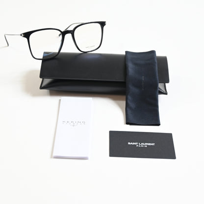 Yves Saint Laurent SL-577O 001 Unisex Authentic Eyeglasses Black, 51mm - New