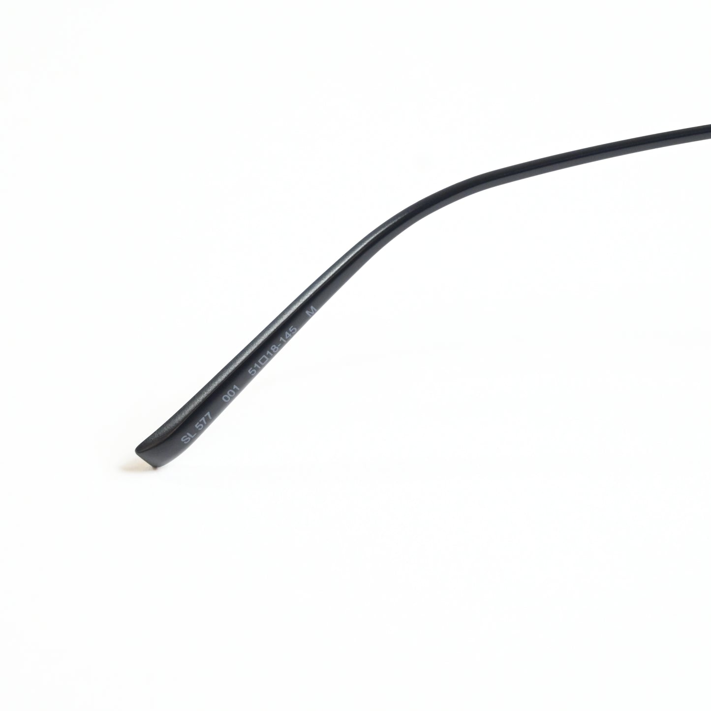 Yves Saint Laurent SL-577O 001 Unisex Authentic Eyeglasses Black, 51mm - New