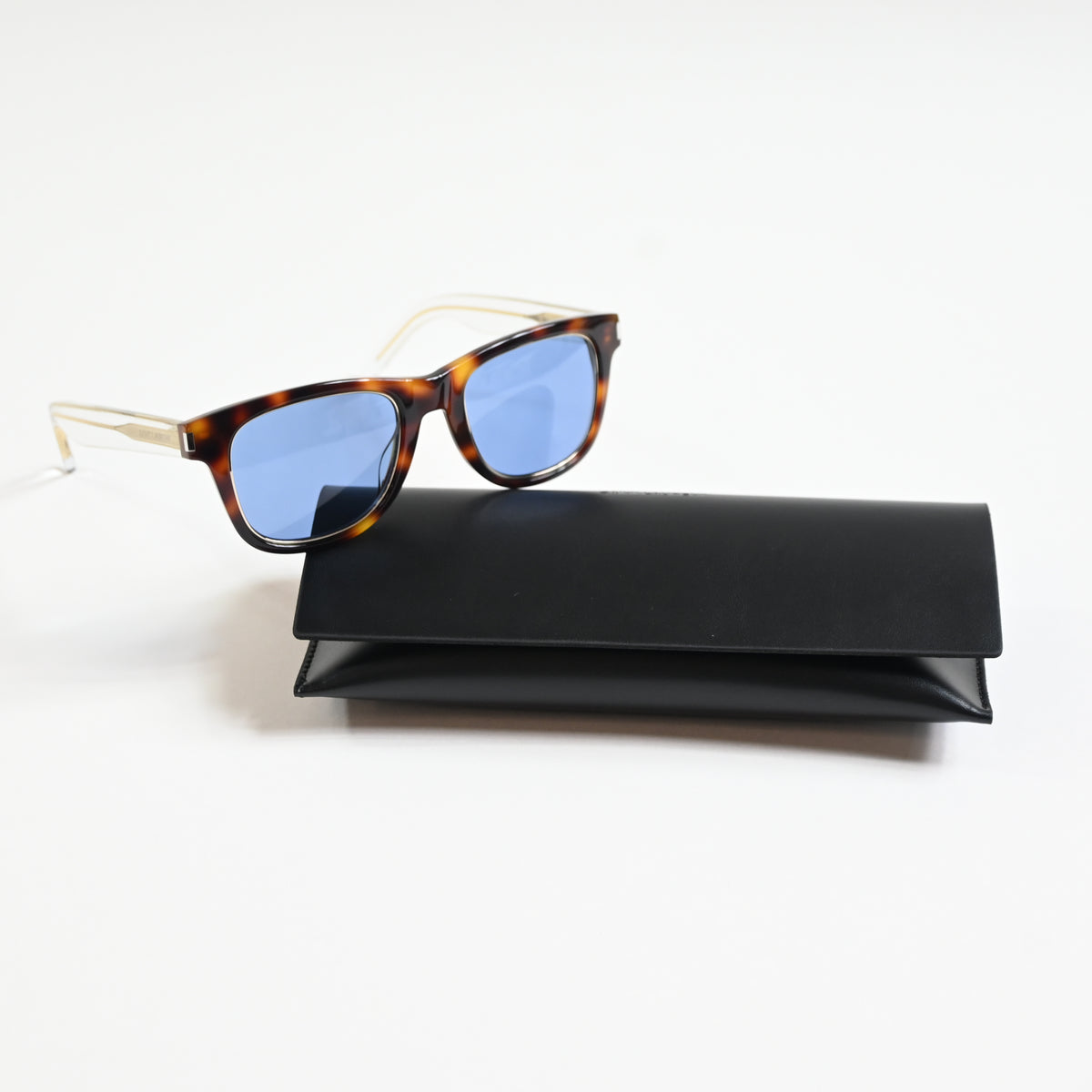 Yves Saint Laurent SL-51S-RIM 008 Unisex Authentic Sunglasses Havana, 50 - New