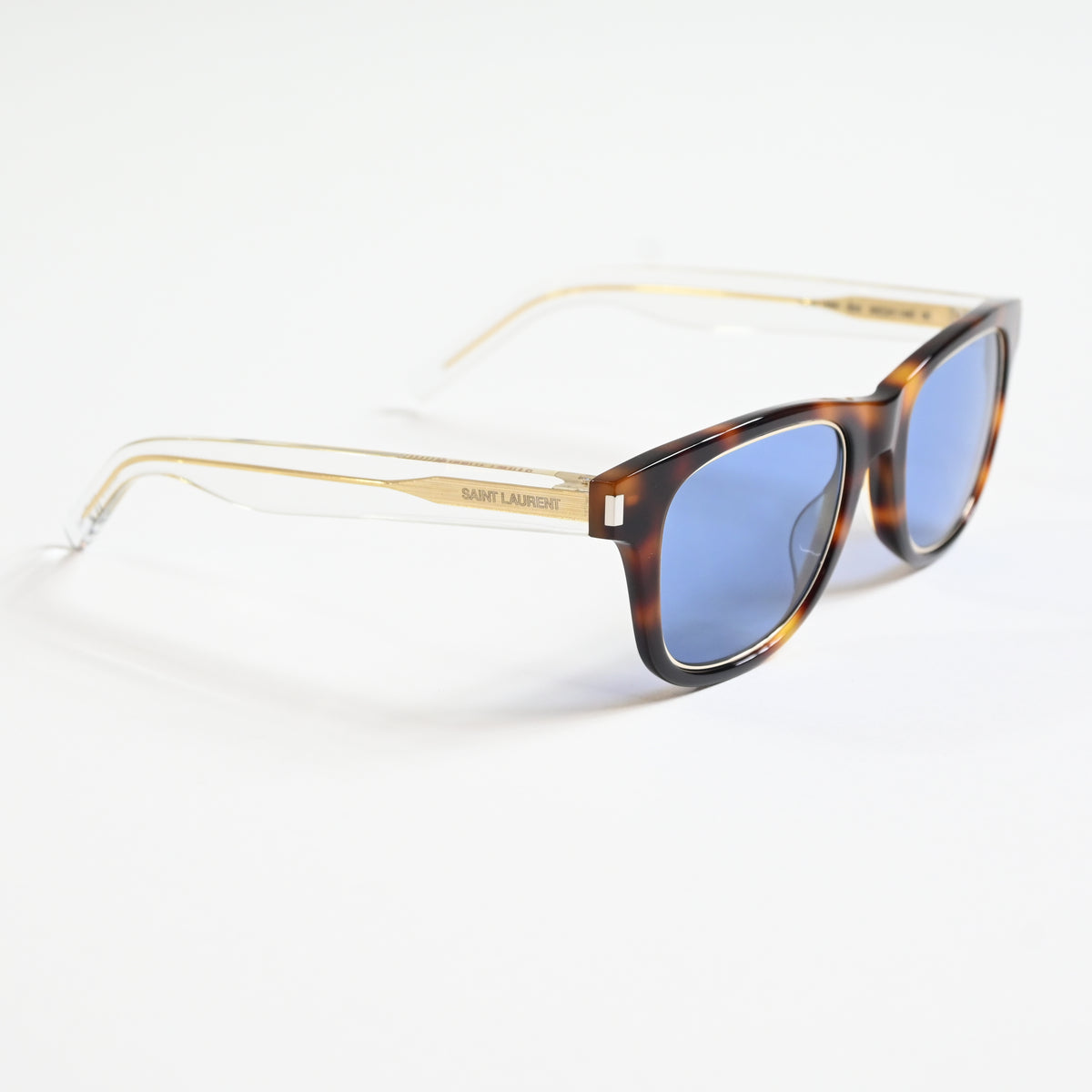 Yves Saint Laurent SL-51S-RIM 008 Unisex Authentic Sunglasses Havana, 50 - New