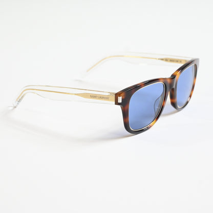 Yves Saint Laurent SL-51S-RIM 008 Unisex Authentic Sunglasses Havana, 50 - New
