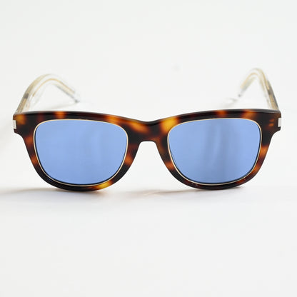 Yves Saint Laurent SL-51S-RIM 008 Unisex Authentic Sunglasses Havana, 50 - New