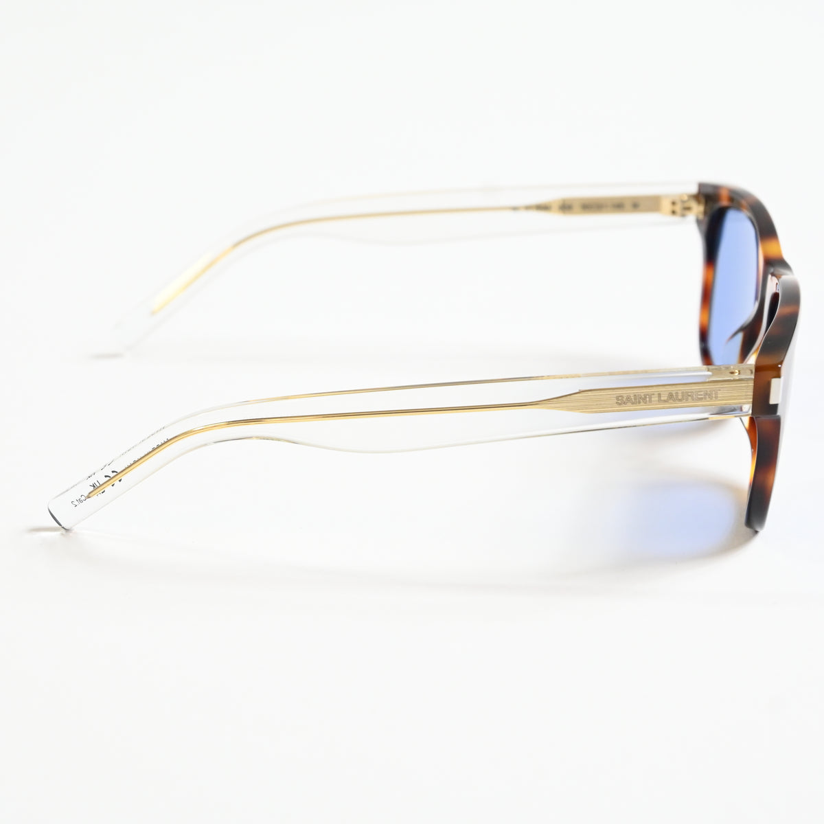 Yves Saint Laurent SL-51S-RIM 008 Unisex Authentic Sunglasses Havana, 50 - New