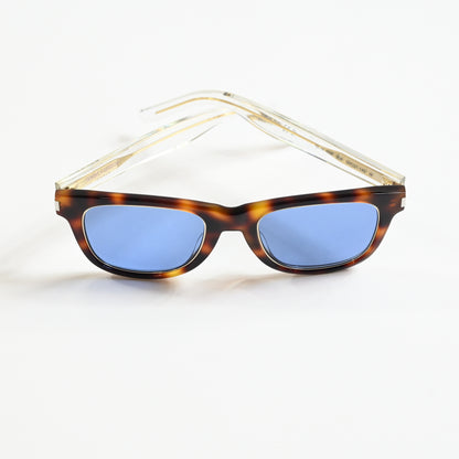 Yves Saint Laurent SL-51S-RIM 008 Unisex Authentic Sunglasses Havana, 50 - New