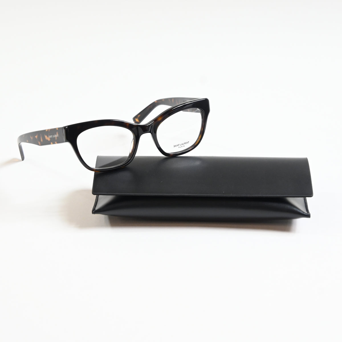 Yves Saint Laurent SL-643O 006 Womens Authentic Eyeglasses Havana, 54mm - New