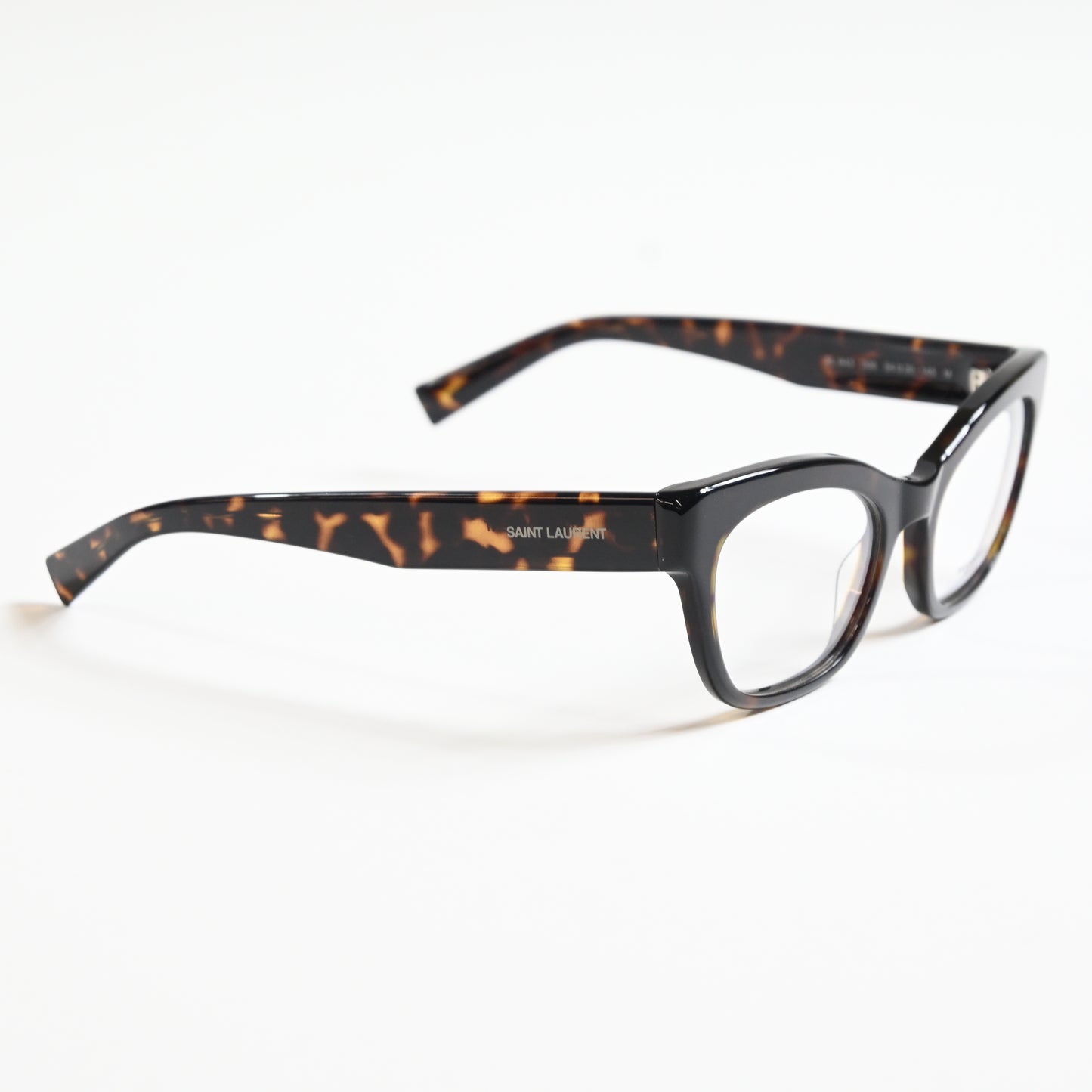 Yves Saint Laurent SL-643O 006 Womens Authentic Eyeglasses Havana, 54mm - New