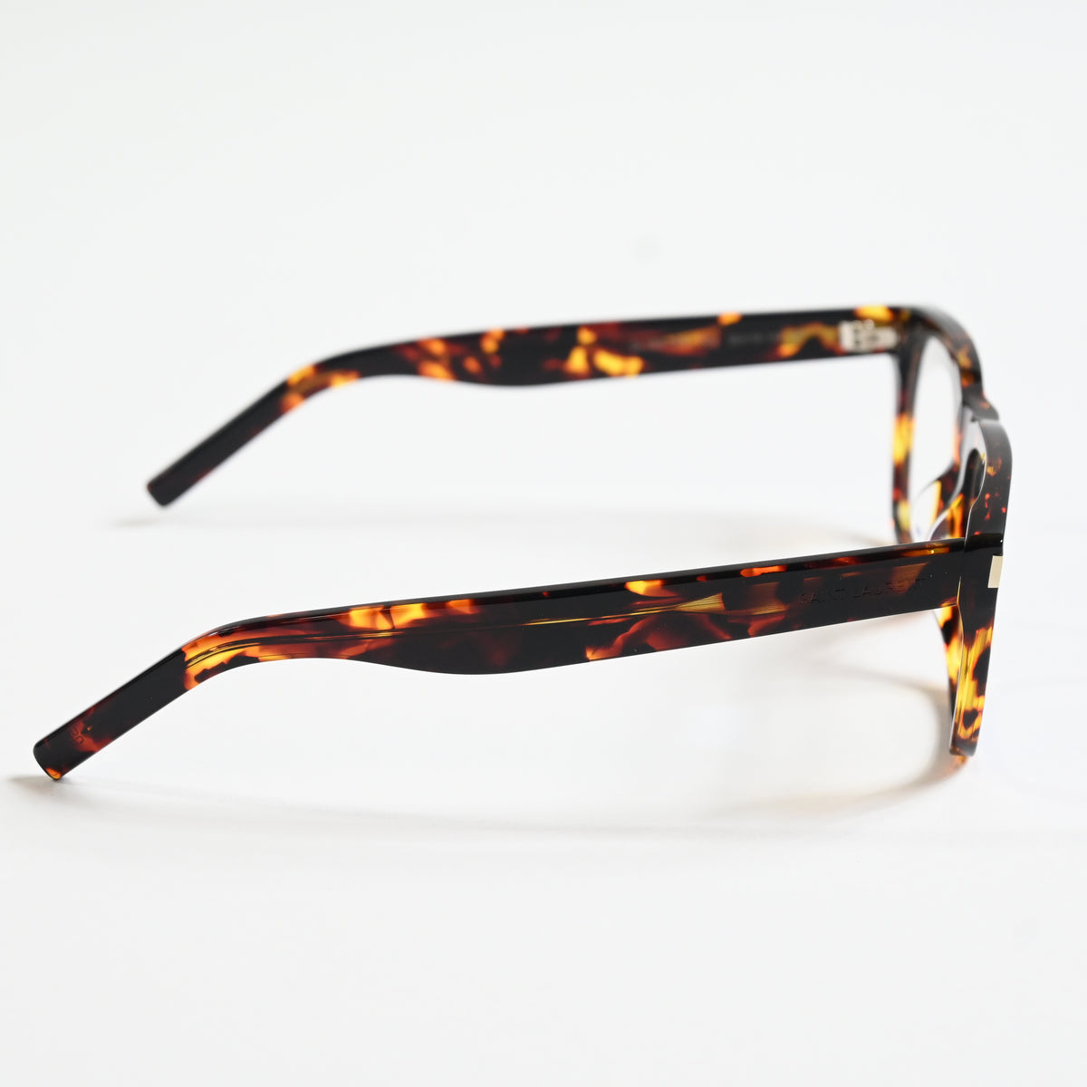 Yves Saint Laurent SL-598O 002 Unisex Authentic Eyeglasses Havana, 56mm - New