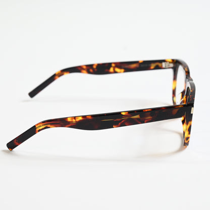 Yves Saint Laurent SL-598O 002 Unisex Authentic Eyeglasses Havana, 56mm - New