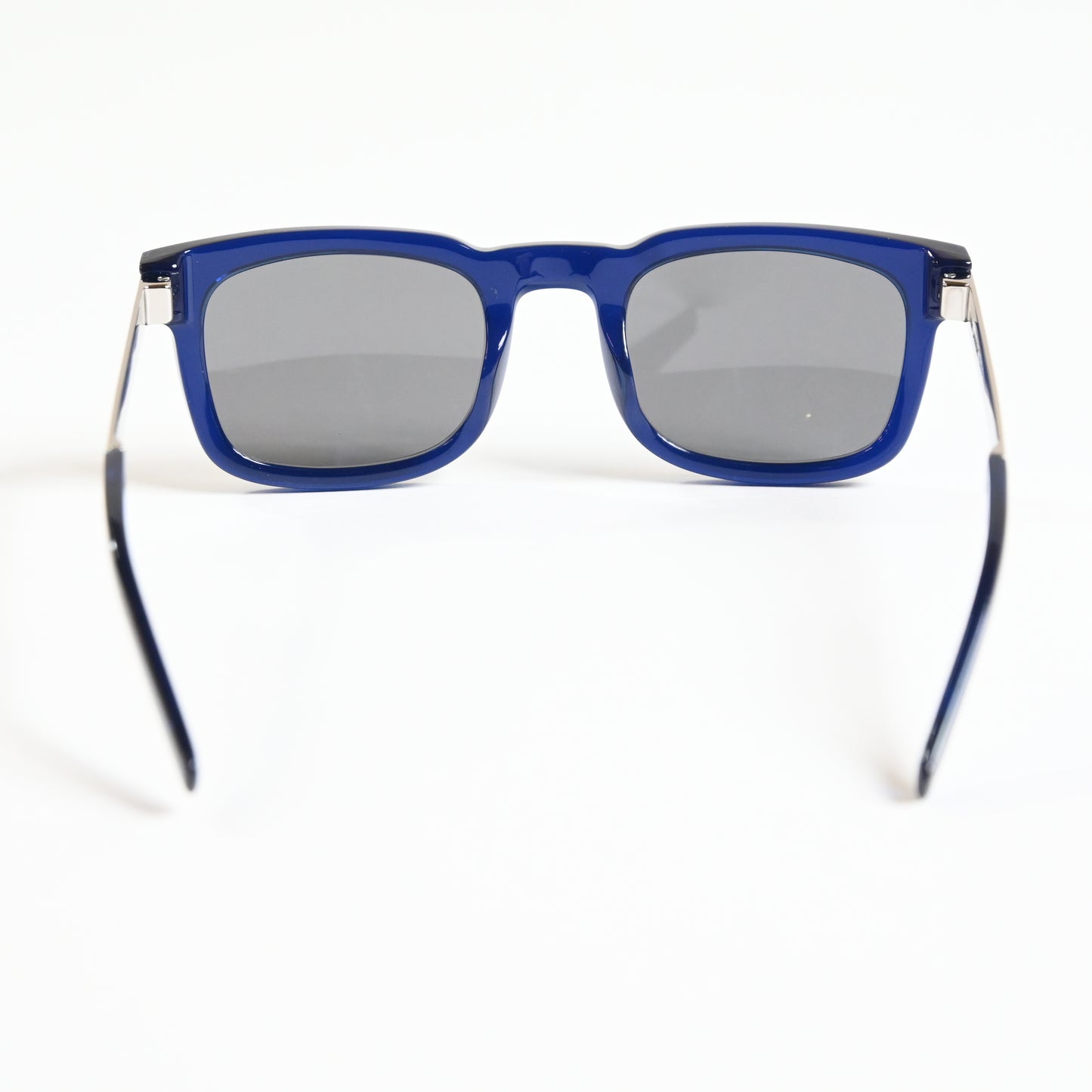 Yves Saint Laurent SL-581S 006 Unisex Authentic Sunglasses Blue/Silver, 51 - New