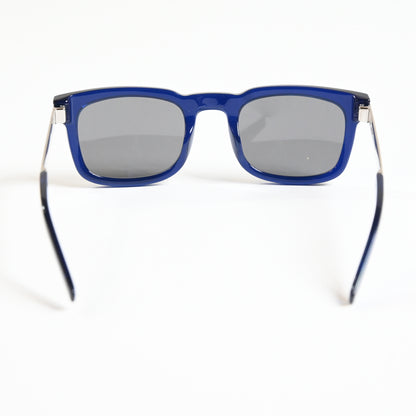 Yves Saint Laurent SL-581S 006 Unisex Authentic Sunglasses Blue/Silver, 51 - New