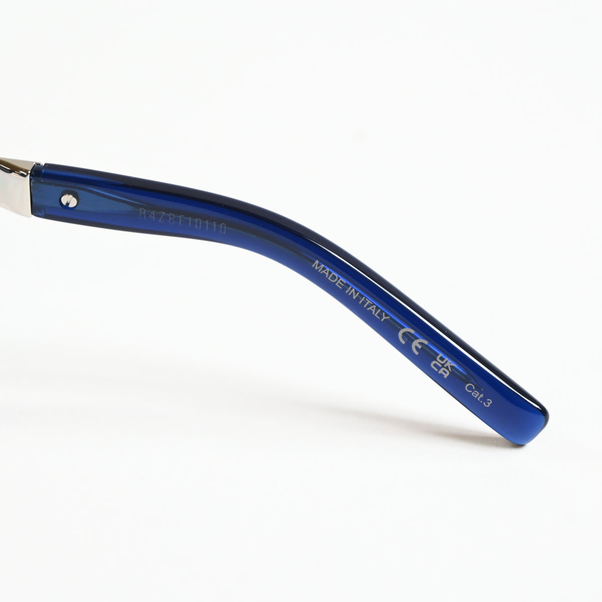 Yves Saint Laurent SL-581S 006 Unisex Authentic Sunglasses Blue/Silver, 51 - New