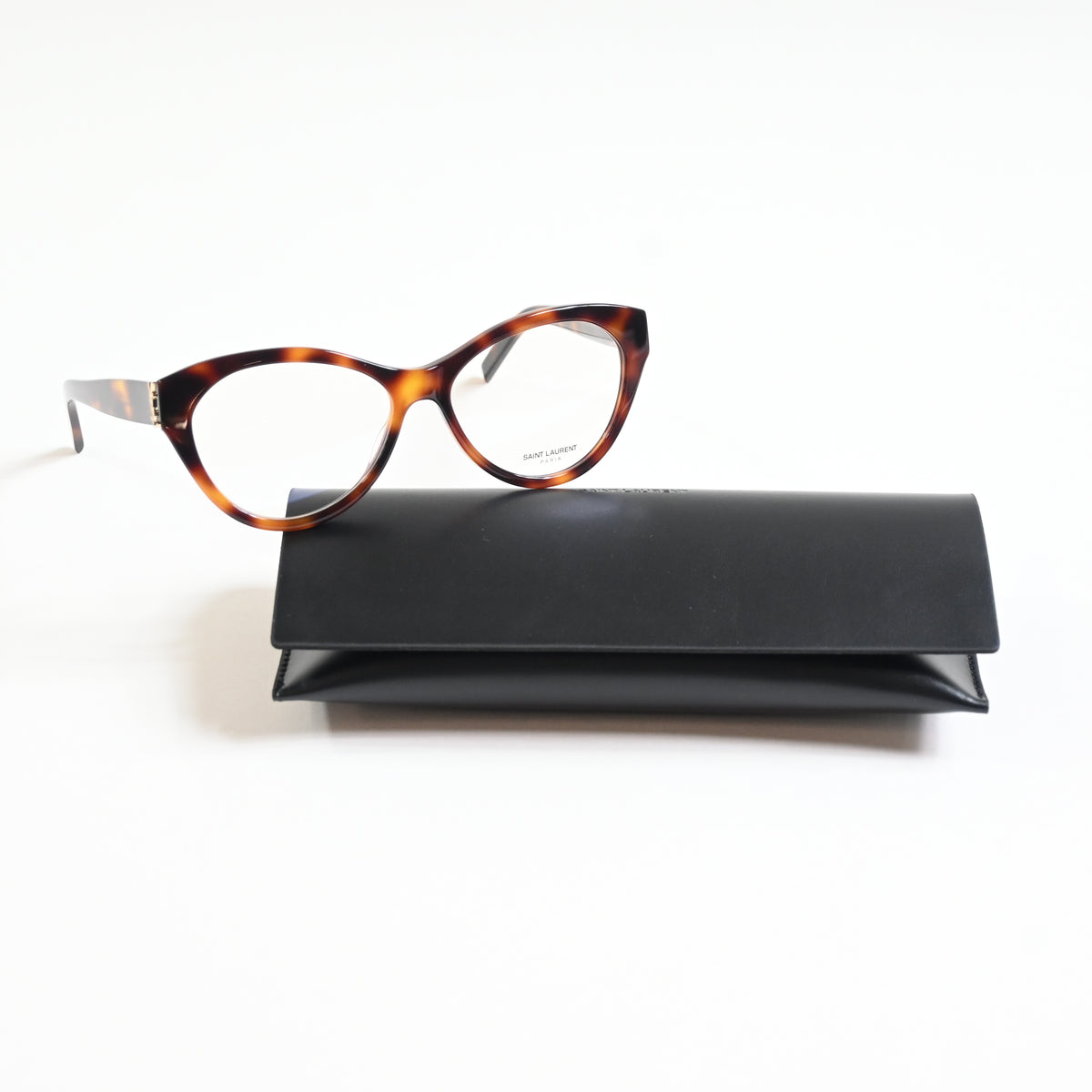 Yves Saint Laurent SL-M96O 003 Womens Authentic Eyeglasses Havana, 55mm - New