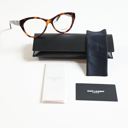 Yves Saint Laurent SL-M96O 003 Womens Authentic Eyeglasses Havana, 55mm - New