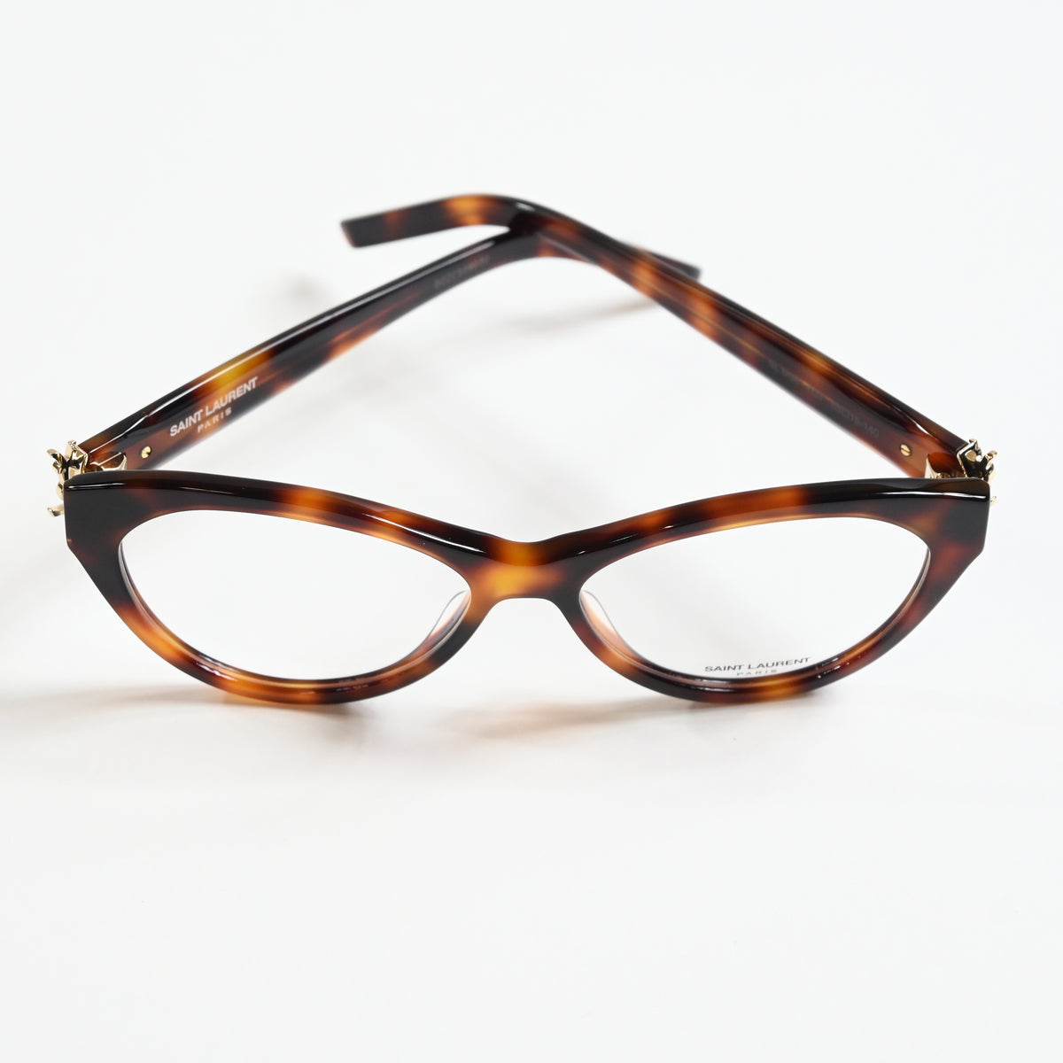 Yves Saint Laurent SL-M96O 003 Womens Authentic Eyeglasses Havana, 55mm - New