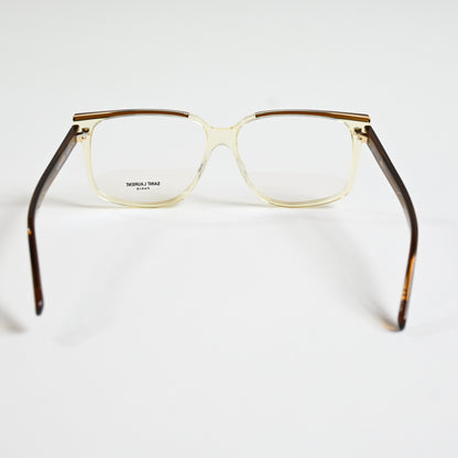 Yves Saint Laurent SL-599O 003 Mens Authentic Sunglasses Brown, 58 - New