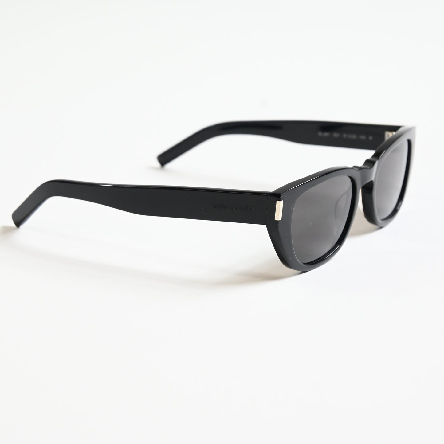 Yves Saint Laurent SL-601S 001 Mens Authentic Sunglasses Black, 51mm - New