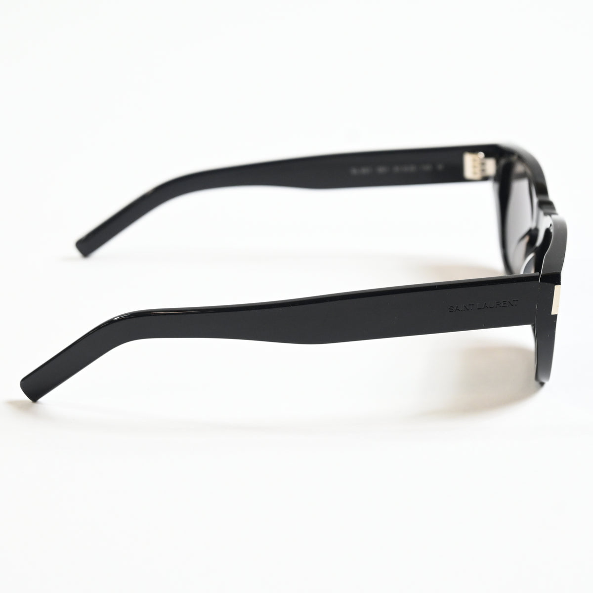 Yves Saint Laurent SL-601S 001 Mens Authentic Sunglasses Black, 51mm - New