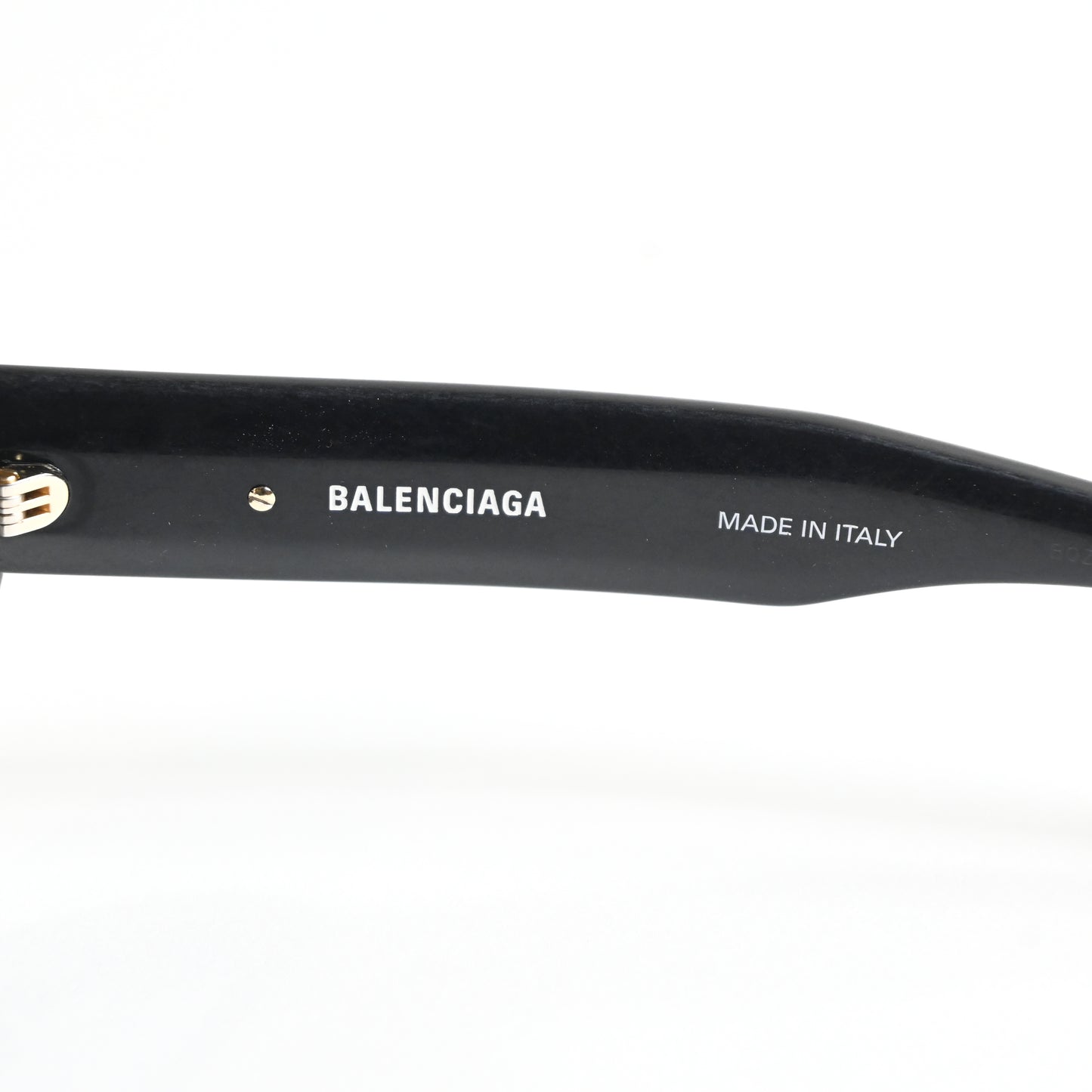 Balenciaga Cat Eye-Frame Recycled Acetate Distressed Sunglasses