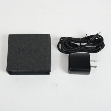 iHome 3-in-1 Foldable Wireless Charging Pad - Black - Grade A