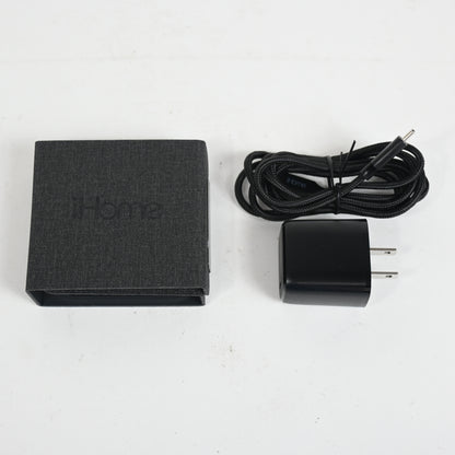 iHome 3-in-1 Foldable Wireless Charging Pad - Black - Grade A