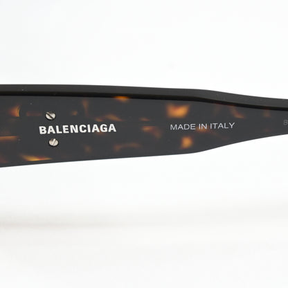 Balenciaga BB0243S 002 Womens Authentic Sunglasses Havana/Green, 48mm - New