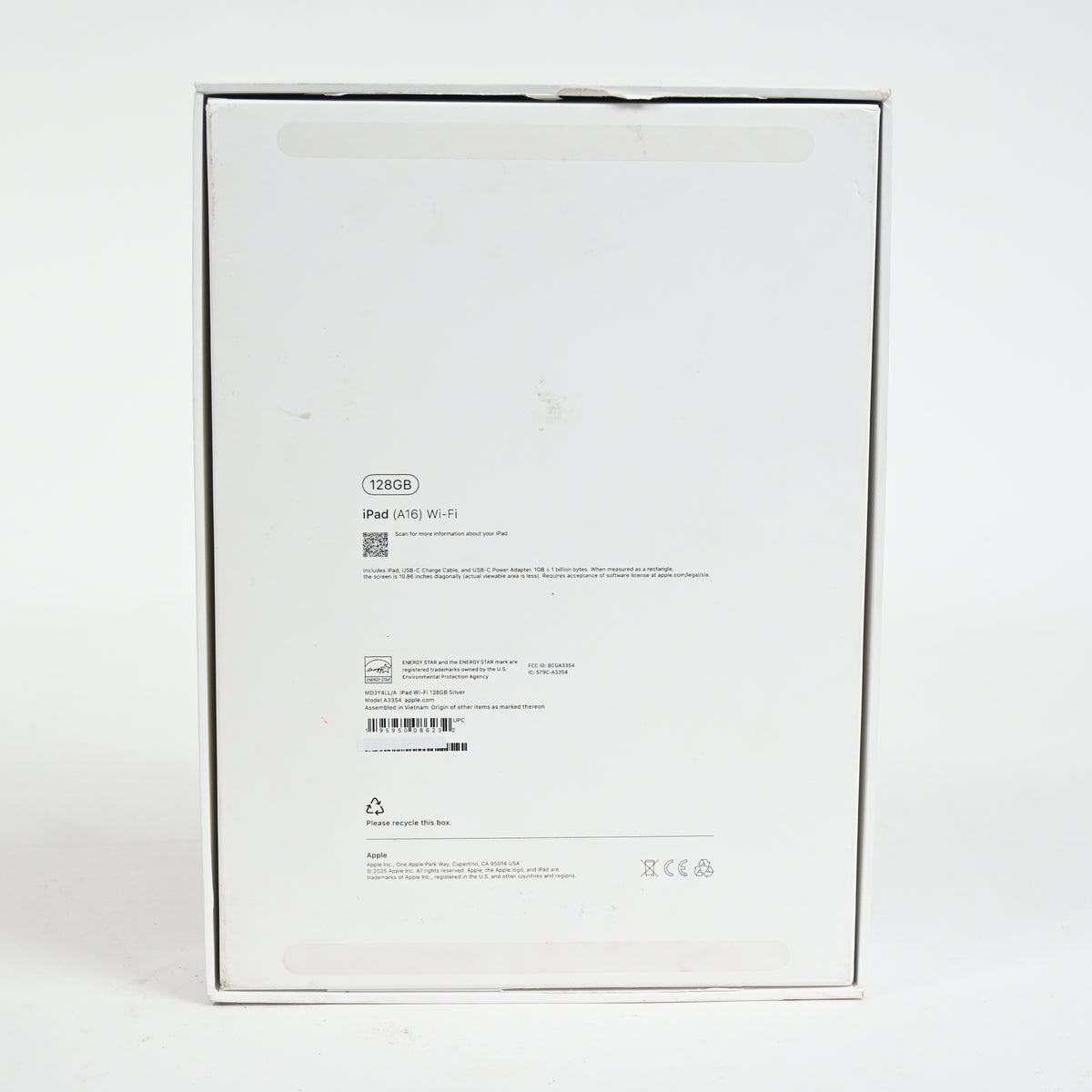 Apple iPad 11-inch (11th Gen): A16 chip, 128GB, Wi-Fi 6, MD3Y4LL/A - Silver