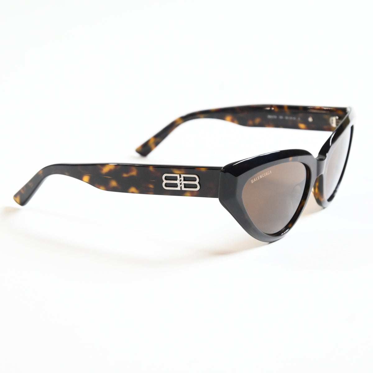 Balenciaga BB0270S 002 Womens Authentic Sunglasses Dark Tortoise, 56mm - New
