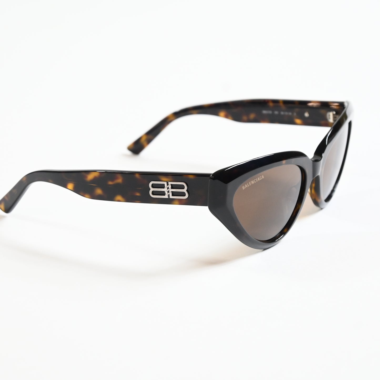 Balenciaga BB0270S 002 Womens Authentic Sunglasses Dark Tortoise, 56mm - New