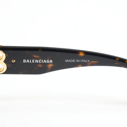 Balenciaga BB0095S 002 Womens Authentic Sunglasses Havana/Green, 53mm - New