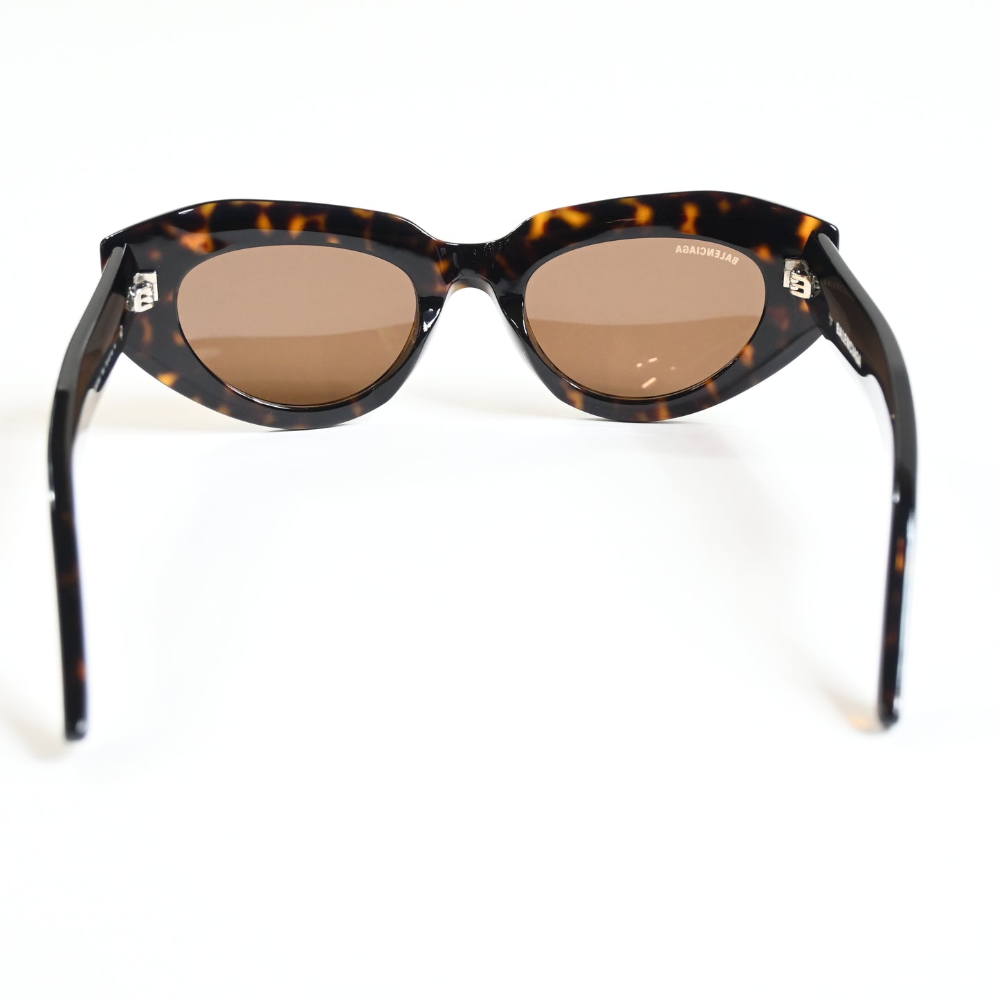 Balenciaga BB0236S 002 Womens Authentic Sunglasses Havana/Brown, 52mm - New