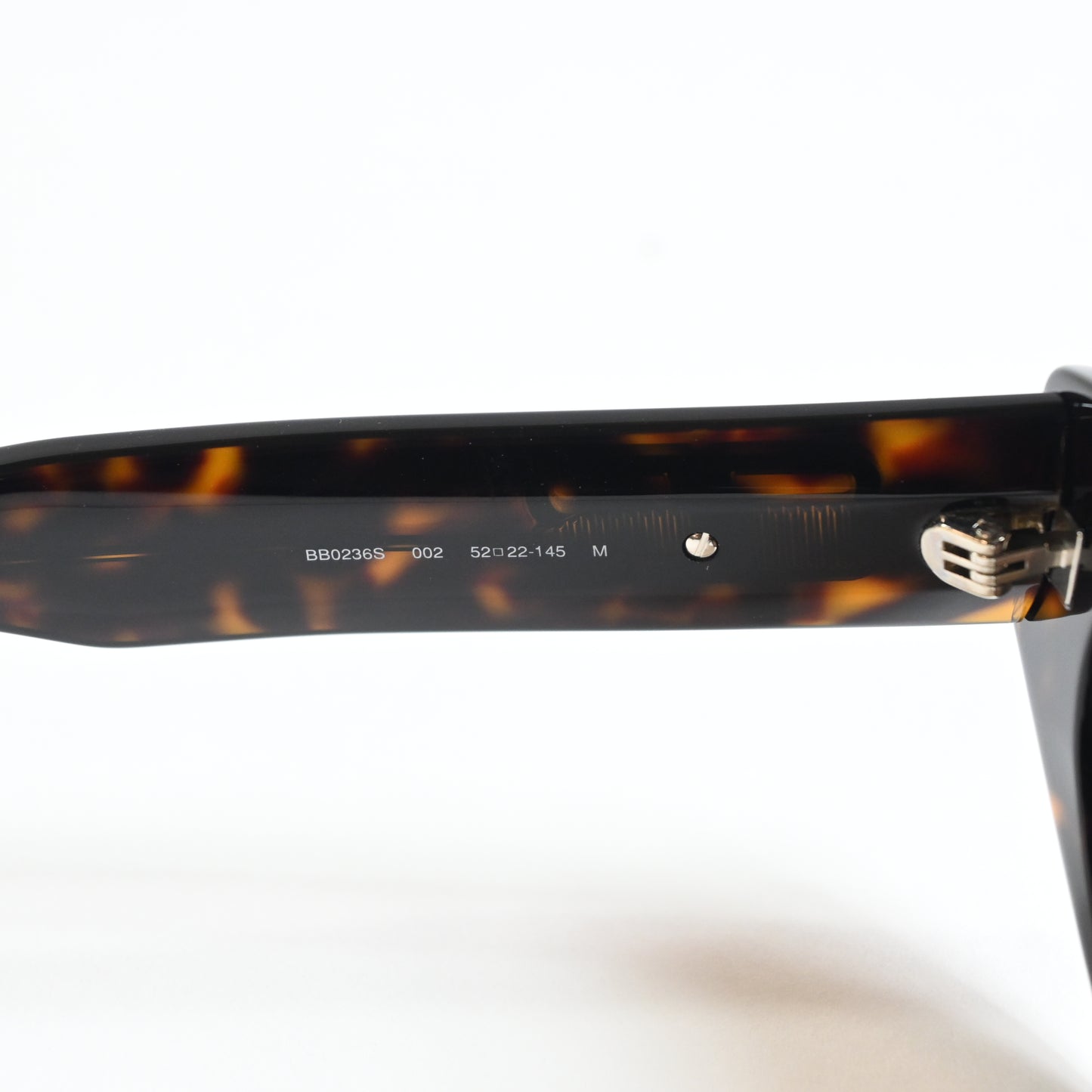 Balenciaga BB0236S 002 Womens Authentic Sunglasses Havana/Brown, 52mm - New