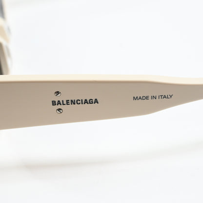 Balenciaga BB0243S 003 Womens Authentic Sunglasses Beige/Gray, 48mm - New
