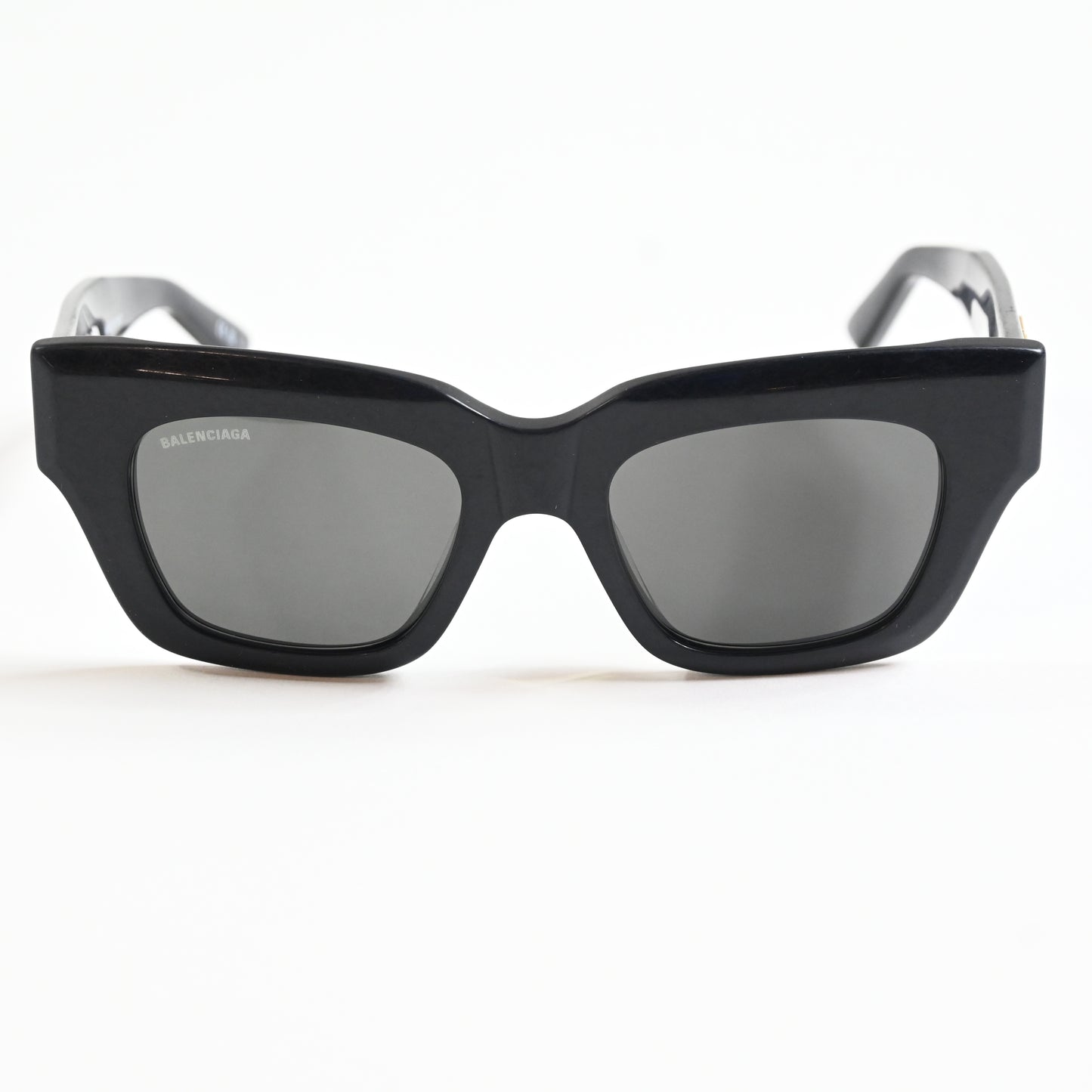 Balenciaga Square-Frame Acetate Distressed Sunglasses