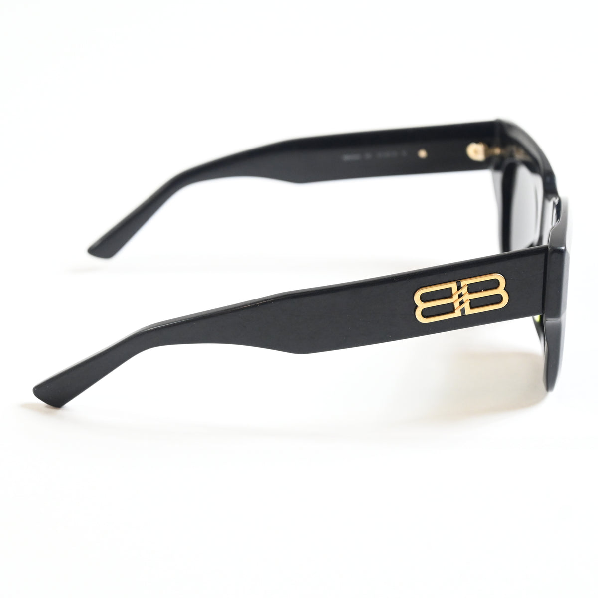 Balenciaga Square-Frame Acetate Distressed Sunglasses