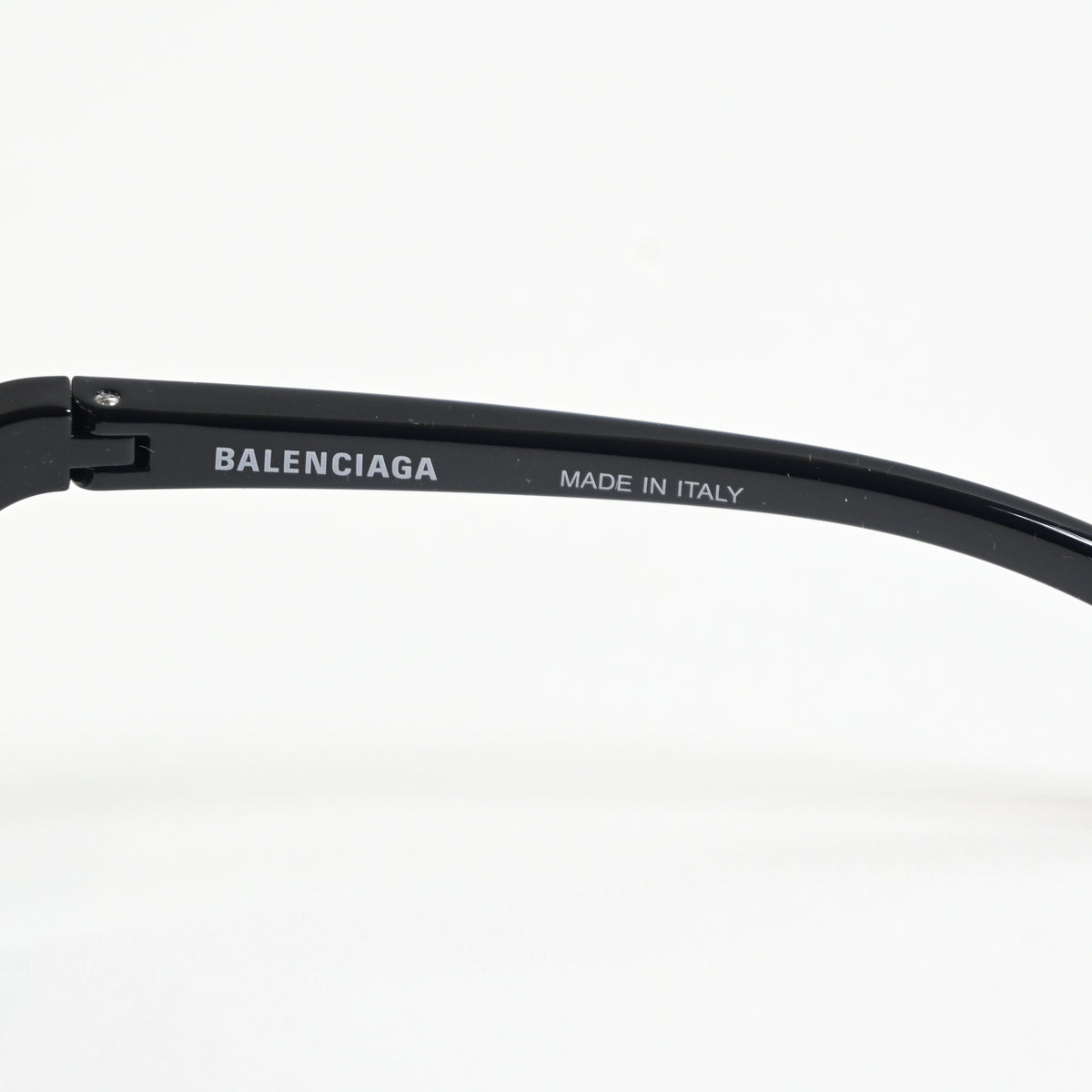 Balenciaga BB0289S 001 Unisex Authentic Sunglasses Black/Silver, 71mm - New