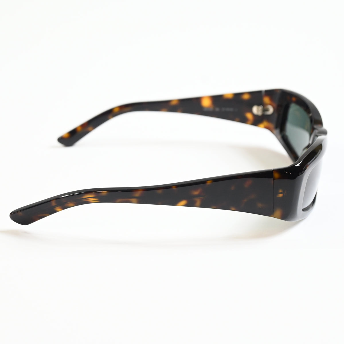Balenciaga BB0266S 002 Mens Authentic Sunglasses Havana/Green, 57mm - New