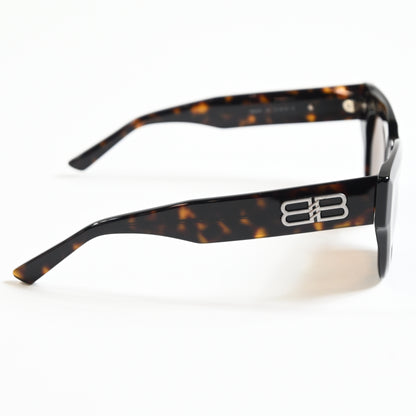 Balenciaga BB0234S 002 Womens Authentic Sunglasses Black/Gray, 51mm - New