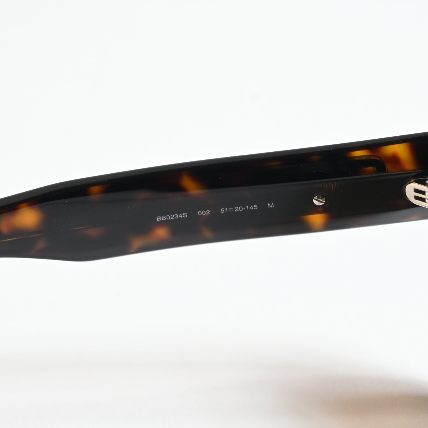 Balenciaga BB0234S 002 Womens Authentic Sunglasses Black/Gray, 51mm - New
