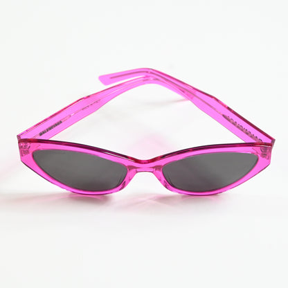 Balenciaga BB0306S 005 Womens Authentic Sunglasses Fuchsia/Gray, 57mm - New