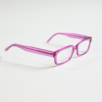 Balenciaga BB0065O 007 Womens Authentic Eyeglasses Clear Pink, 55mm - New