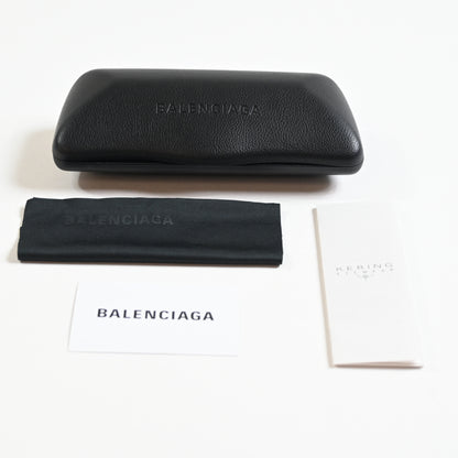 Balenciaga BB0065O 007 Womens Authentic Eyeglasses Clear Pink, 55mm - New