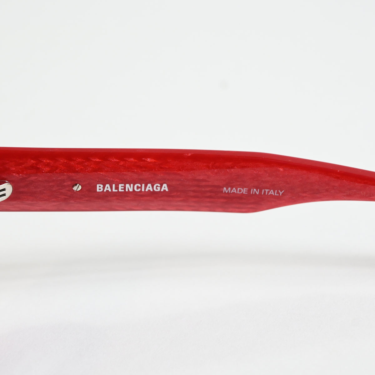 Balenciaga BB0236S 003 Womens Authentic Sunglasses Red/Gray, 52mm - New