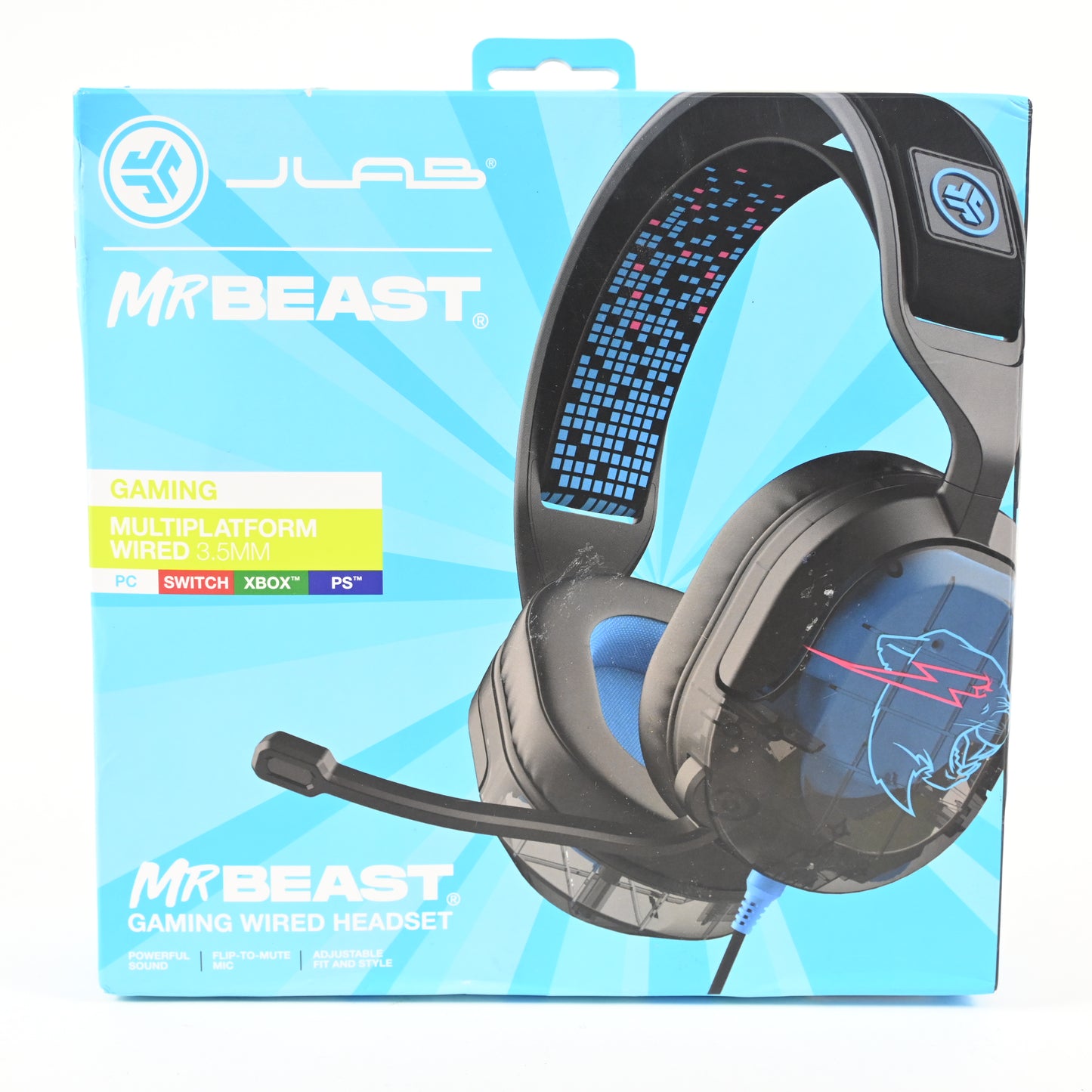 JLab Mr. Beast Wired Gaming Headset - Multiplatform