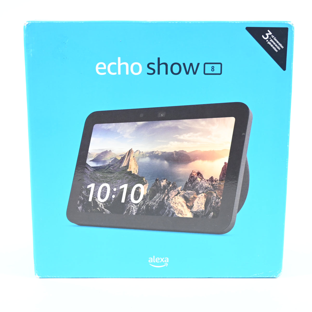 Echo Show 8 - Smart Home Hub w/ Alexa - Charcoal