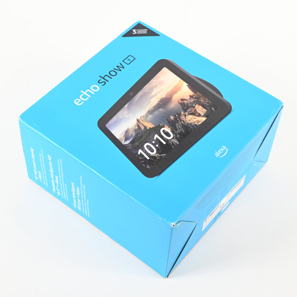 Echo Show 8 - Smart Home Hub w/ Alexa - Charcoal