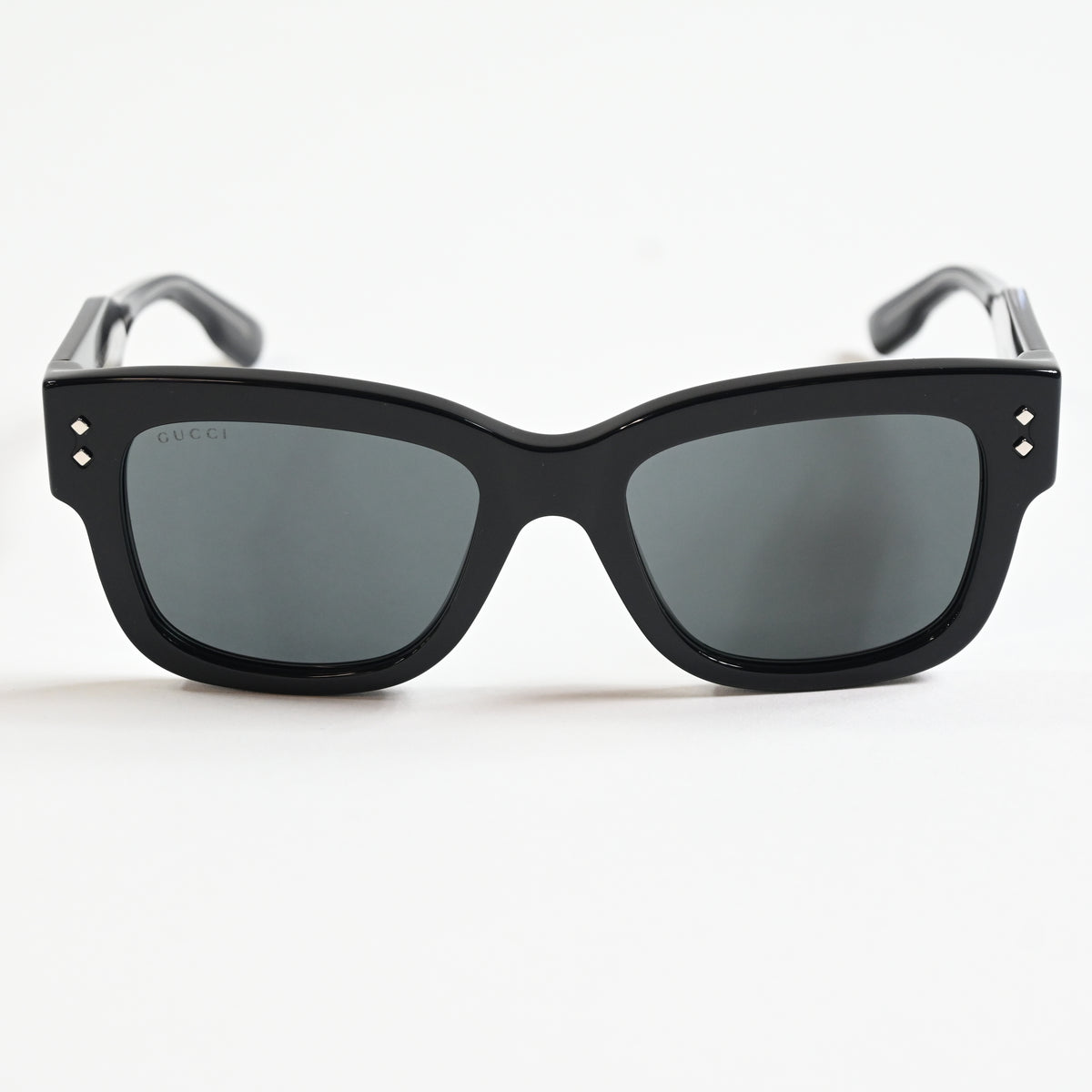 Gucci GG1217S 001 Mens Authentic Sunglasses Black/Gray, 53mm - New