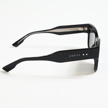 Gucci GG1217S 001 Mens Authentic Sunglasses Black/Gray, 53mm - New