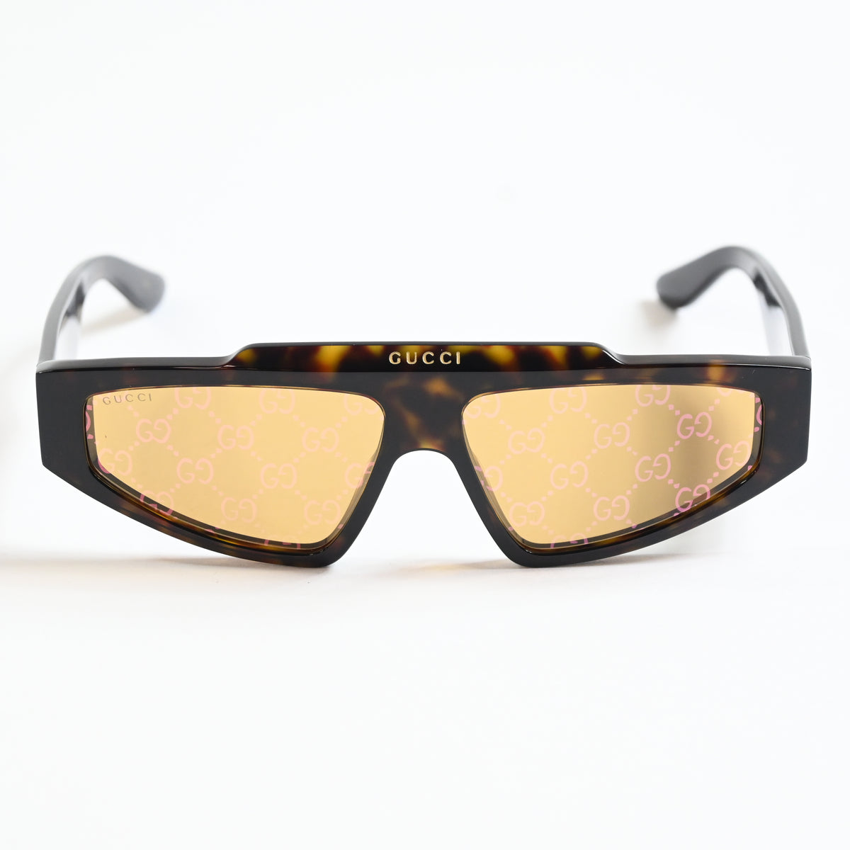 Gucci GG1591S 002 Unisex Authentic Sunglasses Dark Havana/Bronze, 58mm - New