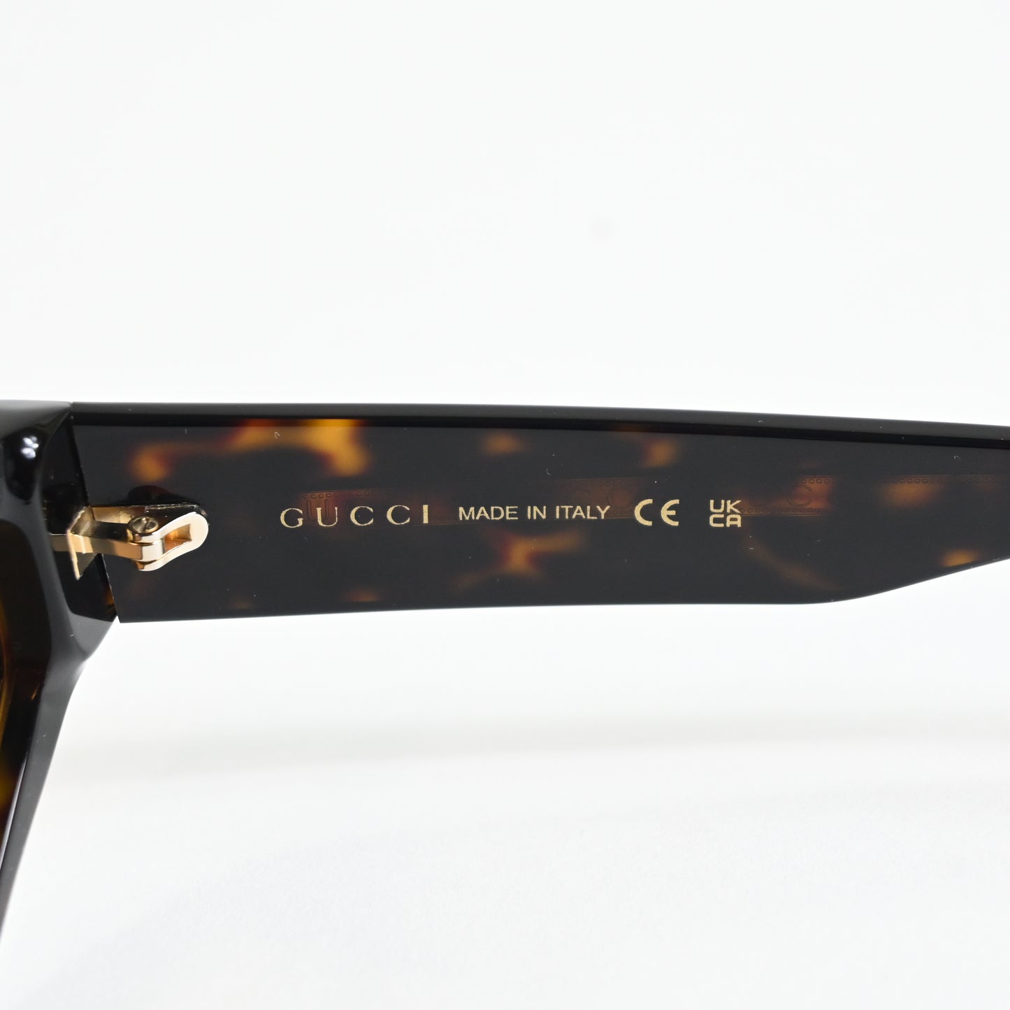 Gucci GG1591S 002 Unisex Authentic Sunglasses Dark Havana/Bronze, 58mm - New